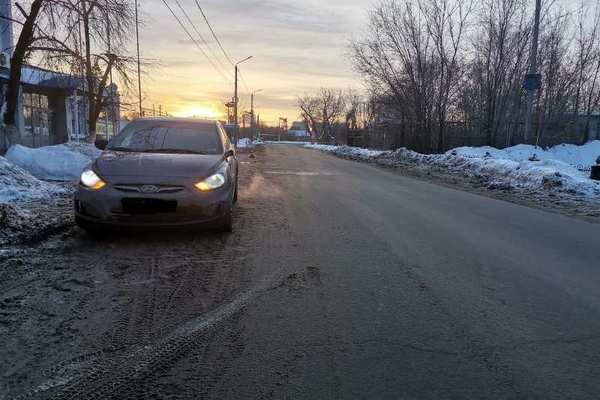 В Оренбурге водитель иномарки сбил женщину