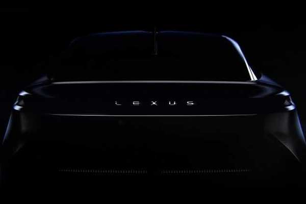 Lexus опубликовал тизер нового электрокара