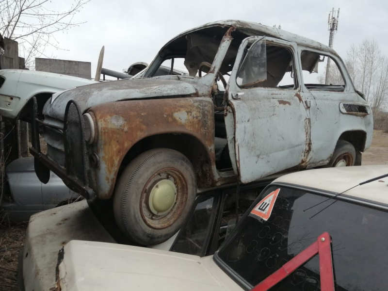 Красноярец украл раритетный ЗАЗ-965 и хотел сдать его в металлолом 