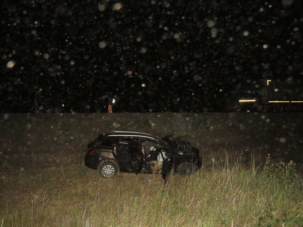 На трассе Оренбург - Самара погиб водитель Lada Vesta