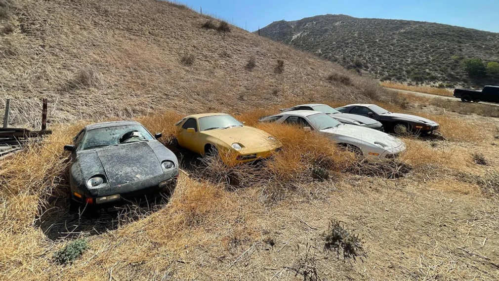 В США обнаружили кладбище автомобилей Porsche 928
