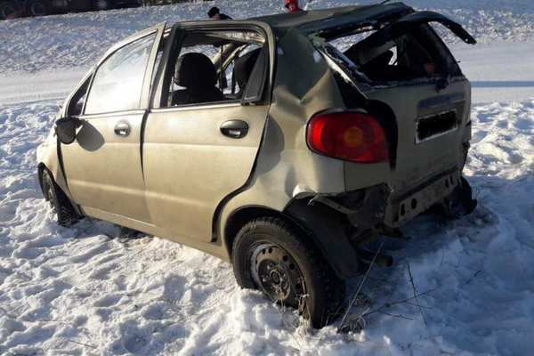 В ДТП на дороге Оренбуржья пострадали двое детей