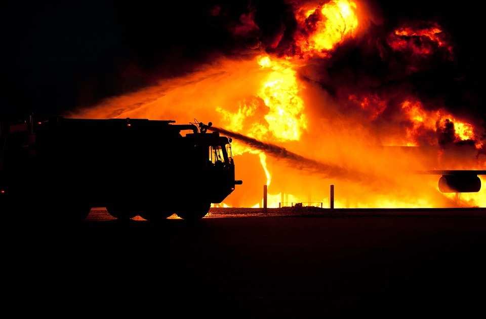 В Оренбурге сгорела «Газель»