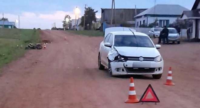 В Илекском районе водитель иномарки насмерть сбил двух детей