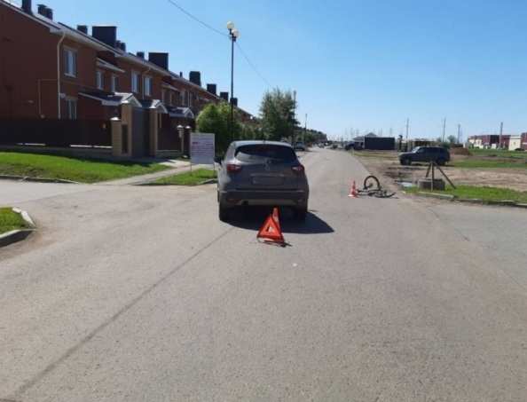 В Оренбургском районе водитель Renault сбил мальчика на велосипеде