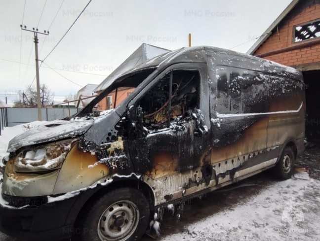 С начала года в Оренбуржье сгорело 20 автомобилей