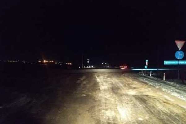 Водитель сбил женщину на трассе «Оренбург-Илек» и скрылся с места ДТП