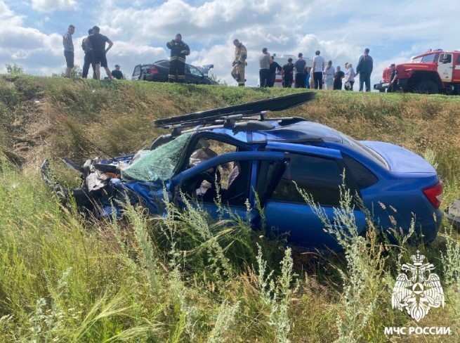 В Шарлыкском районе в ДТП пострадали 4 человека