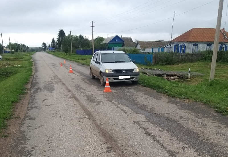 В Северном районе водитель иномарки сбил девочку