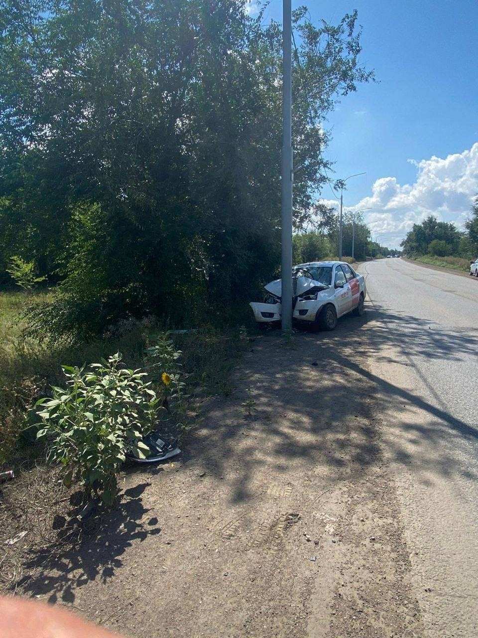 В Оренбурге погиб водитель иномарки