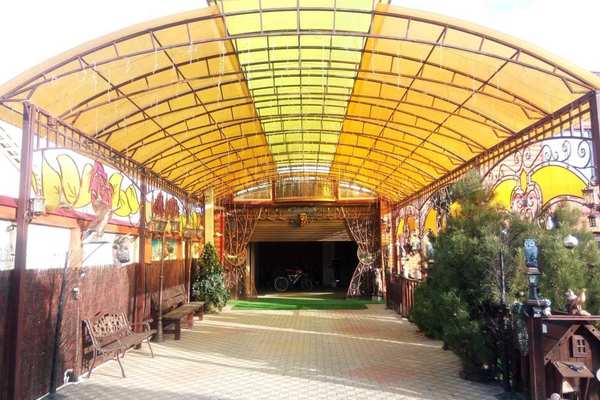 Навесы любой формы и сложности на заказ