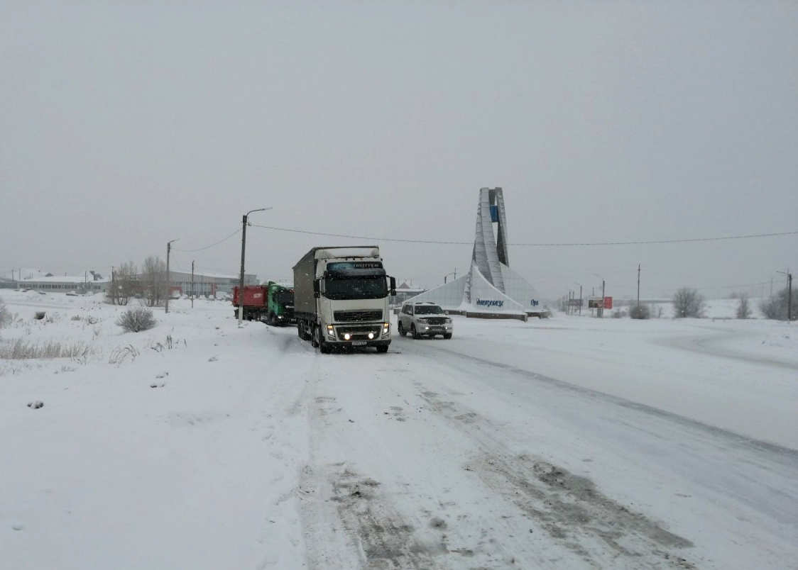 Почему фуры не могут подняться в гору? Орск