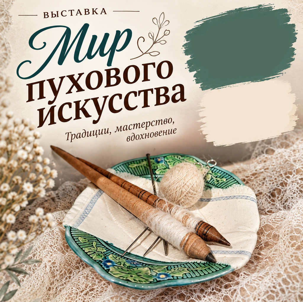 Выставка народного творчества «Мир пухового искусства»